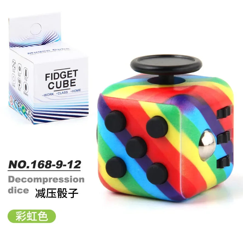 New Antistress Fidget Compression Sensory New Novelty Magic Dice Toys for Children Adults Stress Relief Toys Kids juguetes Toys